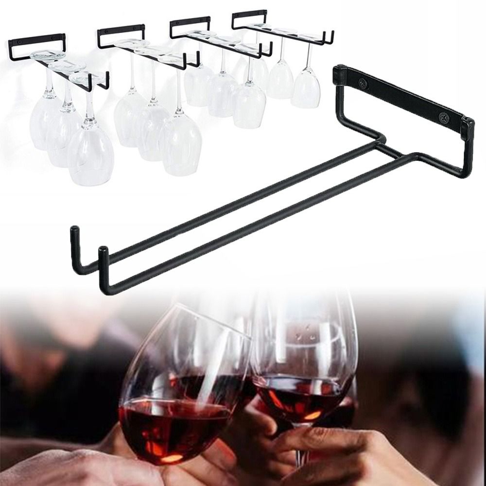 Commercial Kitchen Rack - An der Wand montierter Stielglashalter für