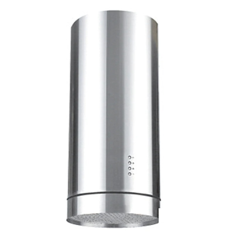 Commercial Kitchen Vent - Neues Design Insel-Zylindrische Edelstahl-Dunstabzugshaube für Gewerbeküchen