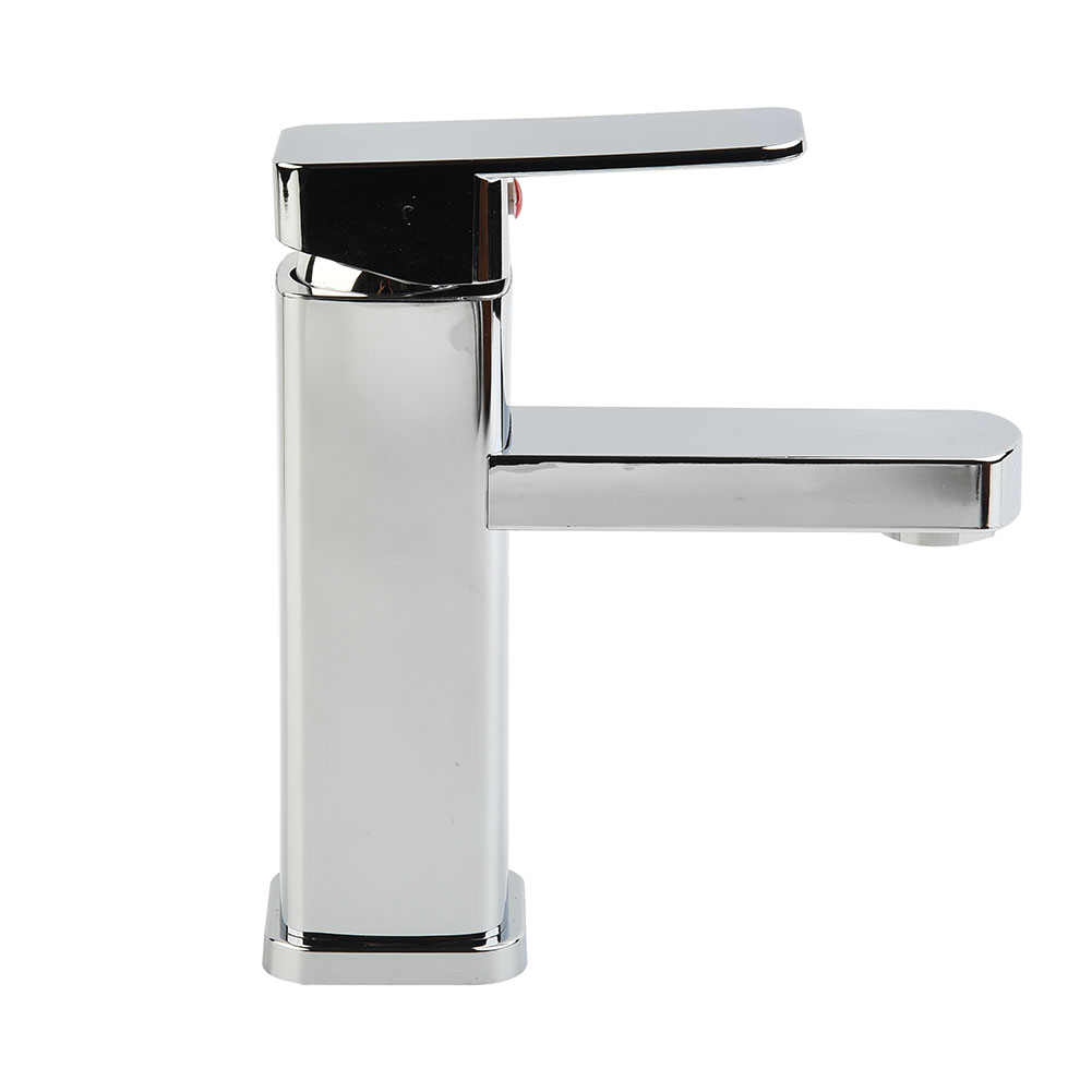 Commercial Kitchen Mixer Tap - Badezimmerarmaturen, Warm- und Kaltwassermischer, Schwarz/Chrom, Deckmontage,