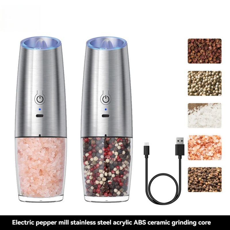 Commercial Kitchen Lighting - 2PCElectric Pfeffermühle Salz Und Pfeffermühle USB