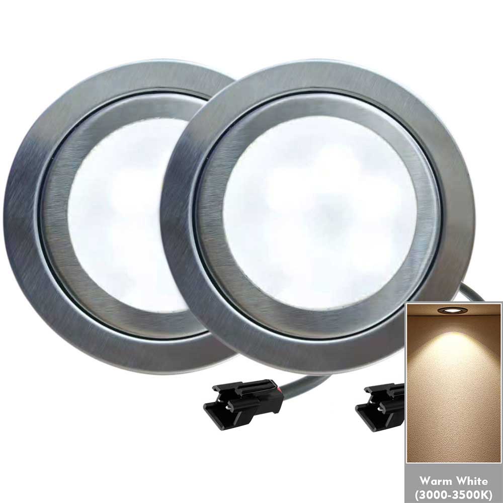 Commercial Kitchen Hood Installation - 2x Edelstahl-Dunstabzugshauben-LED-Leuchte DC 12V 1,5W Einbau-Küchen-Gasherd-Rauchabzugshauben-Glühbirne