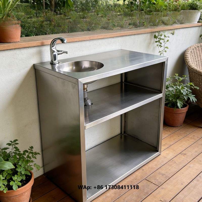 Commercial Quality Kitchen Faucet - Hochwertiges 304 Edelstahl Modernes Einzel-Spülbecken mit