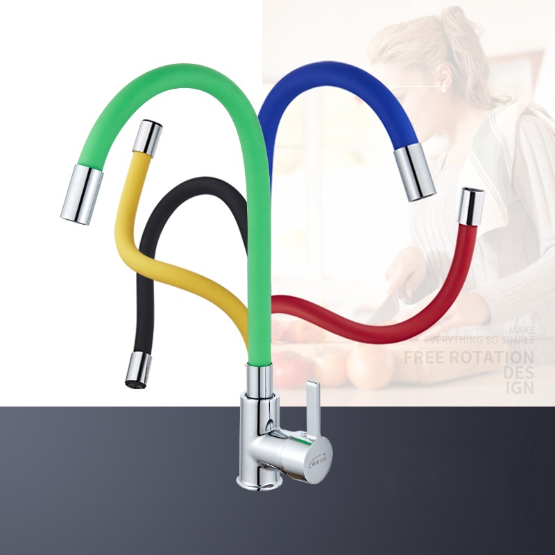 Commercial Kitchen Mixer Tap - Vidric Chrom Schwarz Küche Waschbecken Wasserhahn