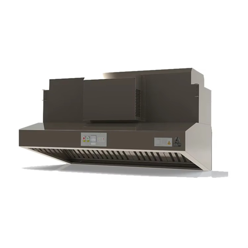 Commercial Kitchen Chimney - Kommerzielle Anpassbare Küchenabzugshaube mit Elektrostatischer Abscheider