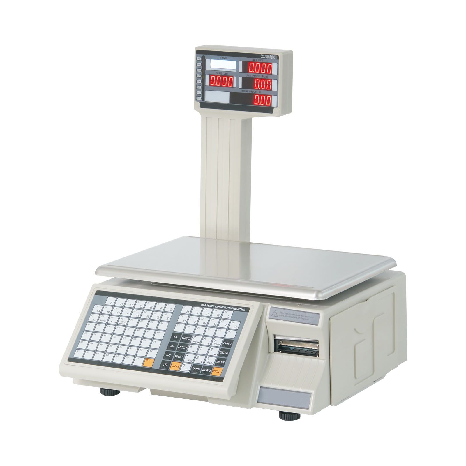Commercial Kitchen Bench - Elektronische Preisberechnungswaage, 66 LB Digitale Feinkostwaage,