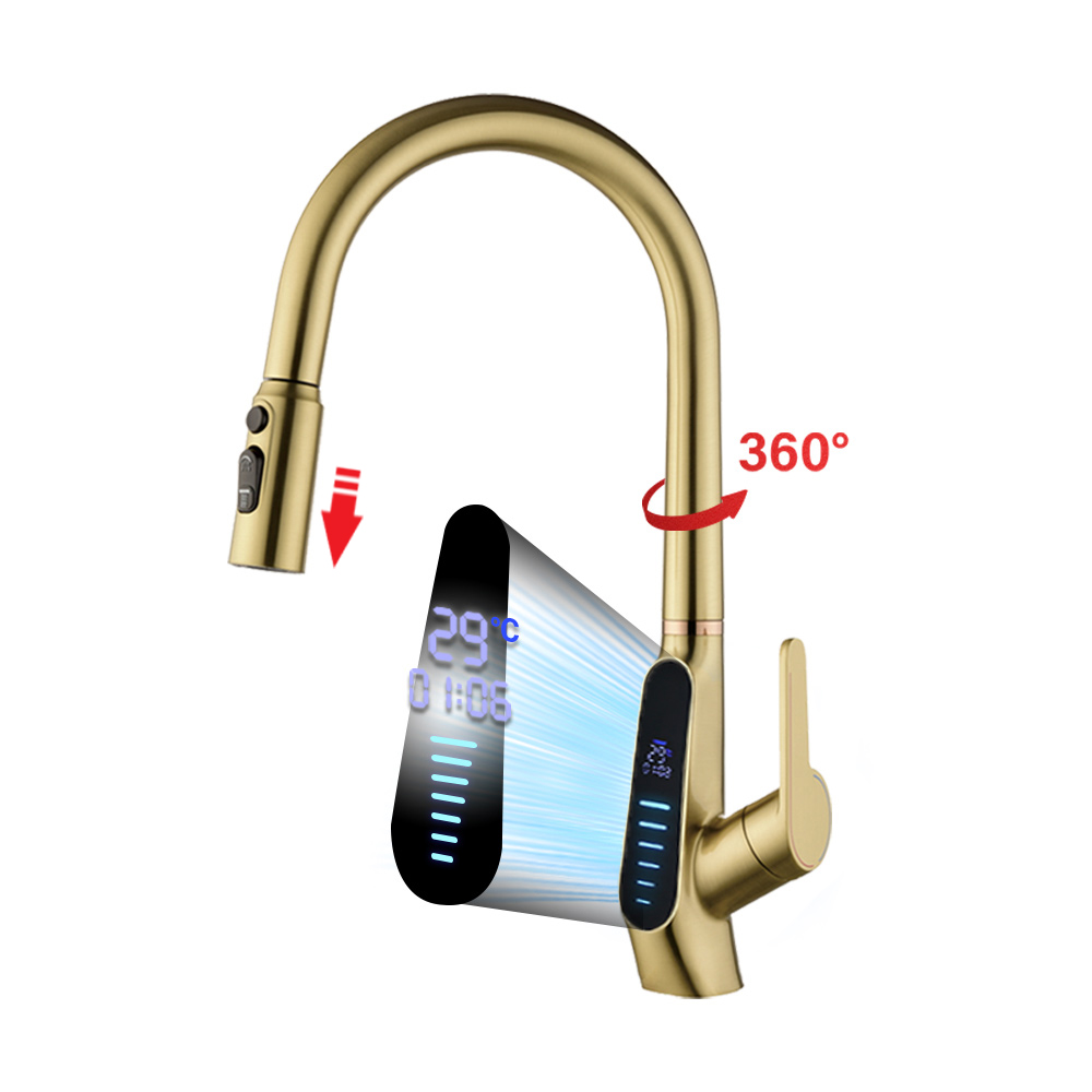 Commercial Kitchen Mixer Tap - Hochwertige Smarte Digitale Küchenarmatur mit 10