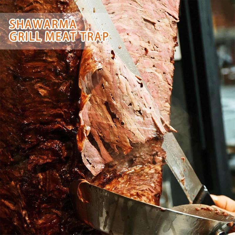 Kebab Shawarma Machine - Handheld Fleisch Catcher Grill Schaufel Für