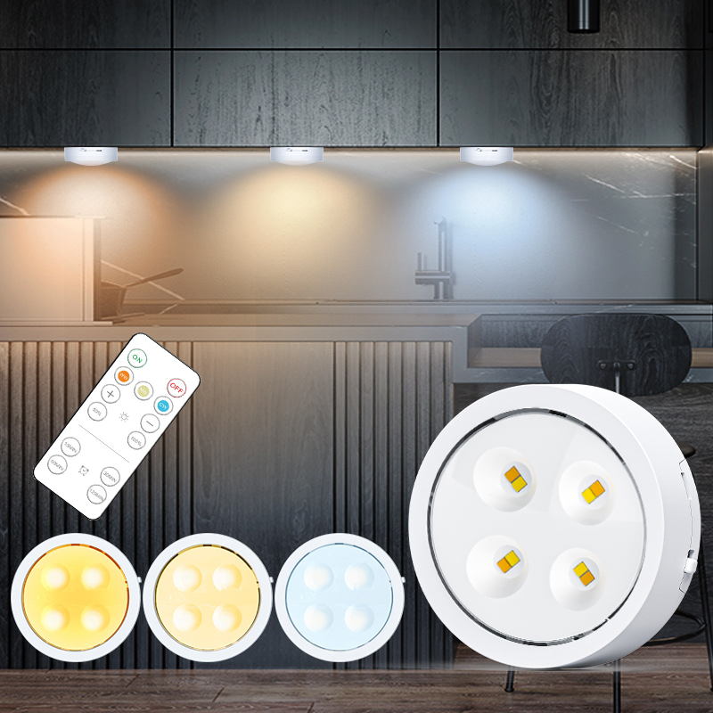 Commercial Kitchen Lighting - 3-Farben LED Unterbauleuchte Kabellos Dimmbar Batteriebetrieben