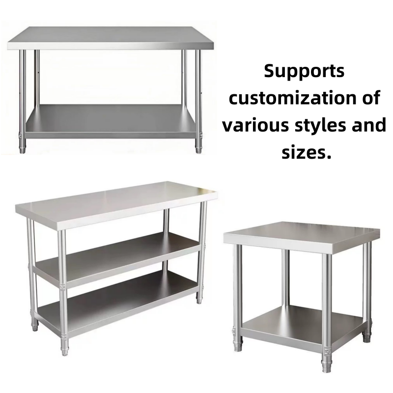 Anpassbare 201/304 Edelstahl-A – Commercial Kitchen Bench Bewertung und Preis