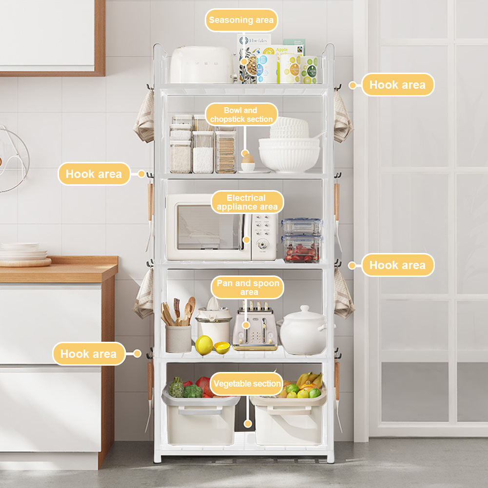 5-stufiges Regal, robustes Lag – Commercial Kitchen Rack Bewertung und Preis