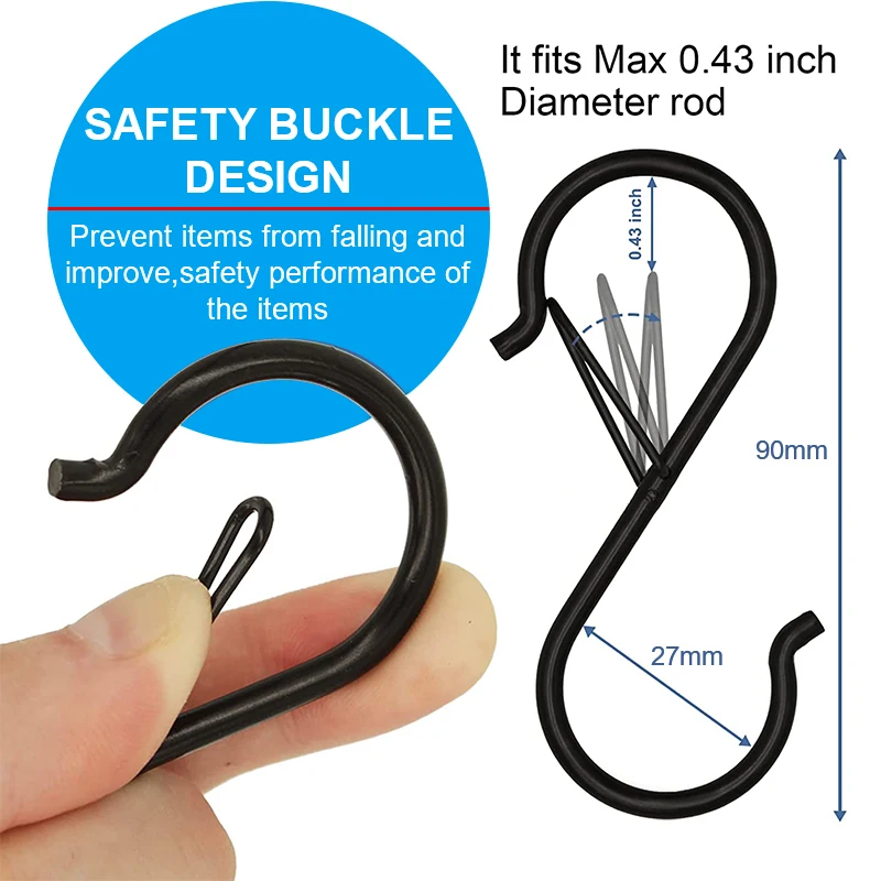 10/100 stücke Metall Hängen Ha – Commercial Kitchen Rack Bewertung und Preis
