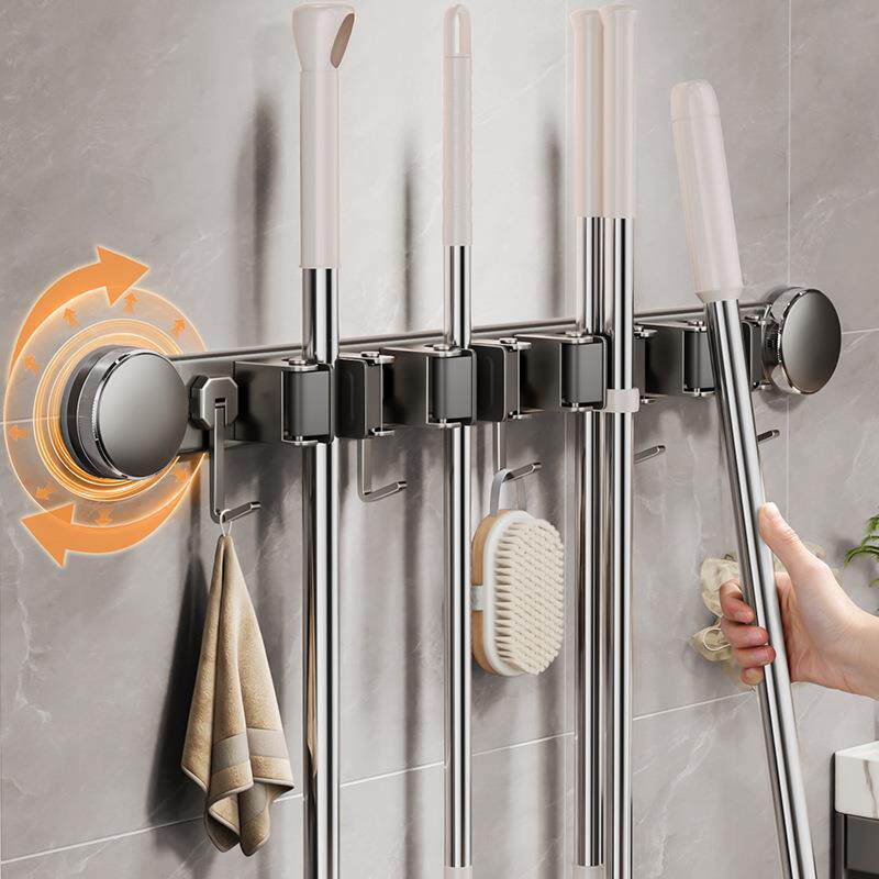 WV Wandmontierter Saugnapf-Mop – Commercial Kitchen Rack Bewertung und Preis