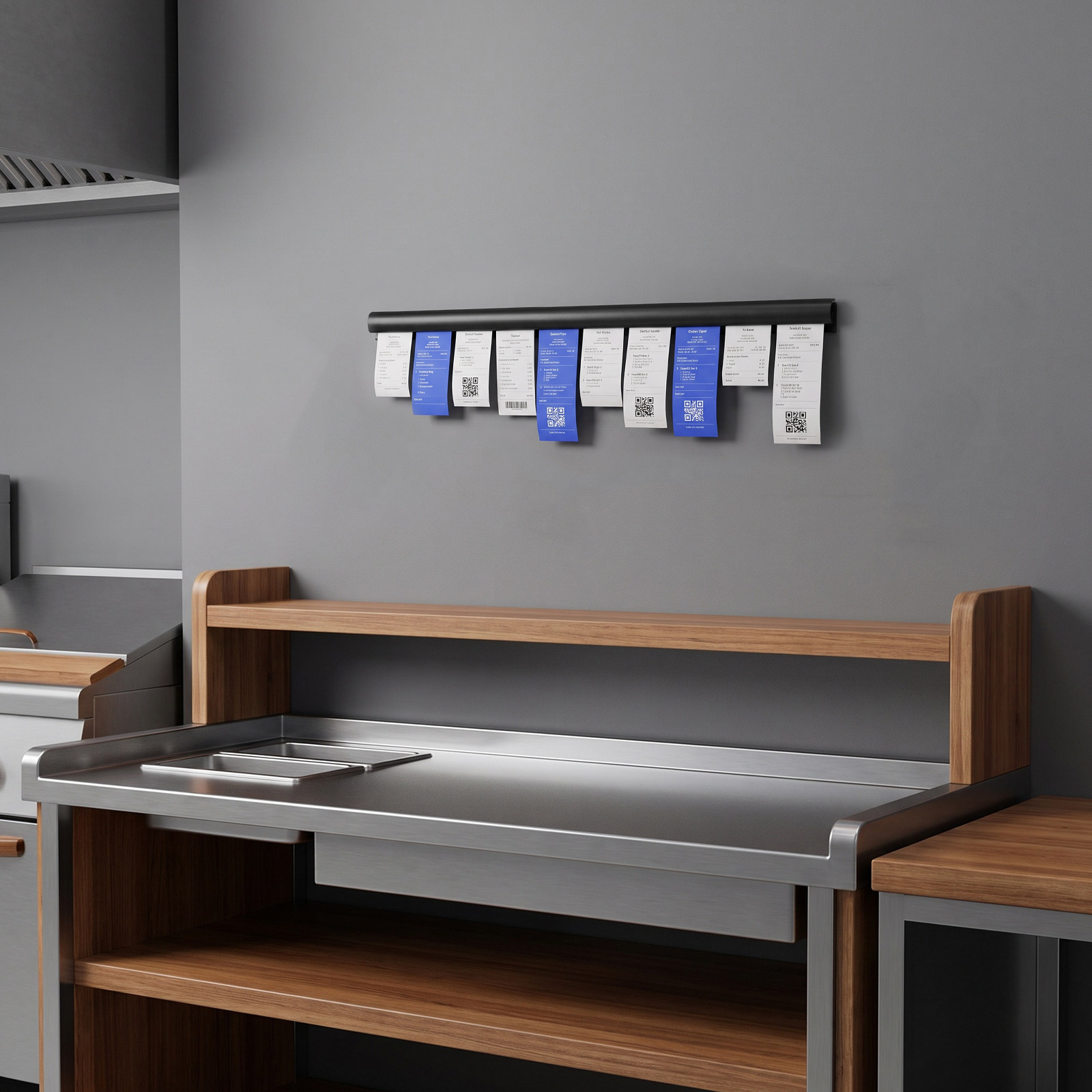 Schwarze Kuchenticket-Halterun – Commercial Kitchen Rack Bewertung und Preis