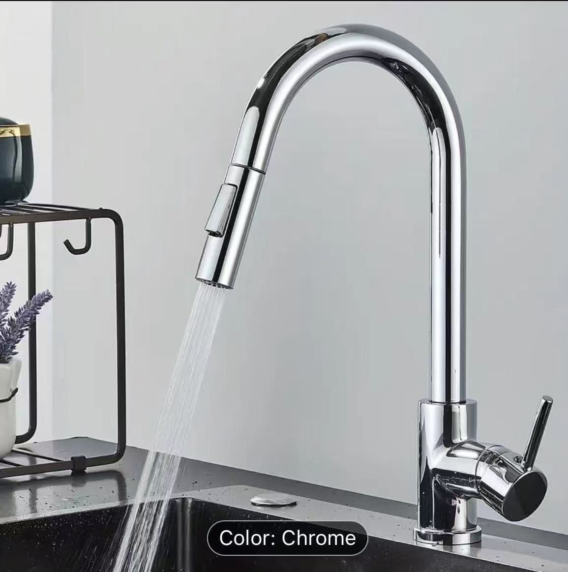 Schwarz-Silberner Küchenhahn,  – Commercial Kitchen Mixer Tap Bewertung und Preis