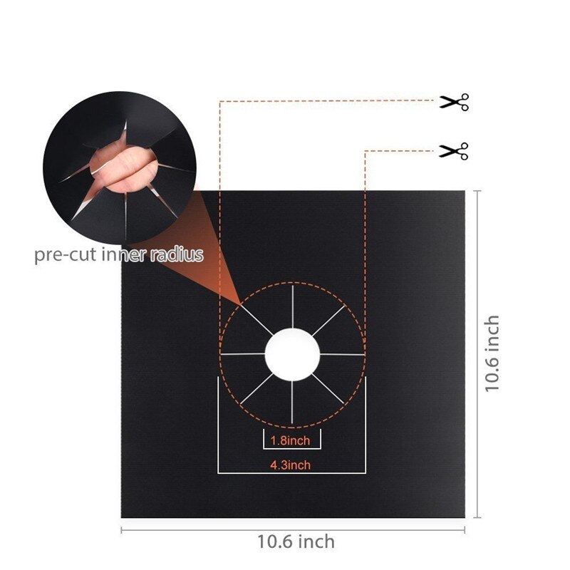 4-teiliger Gasherd-Schutz, Her – Commercial Kitchen Hood Installation Bewertung und Preis
