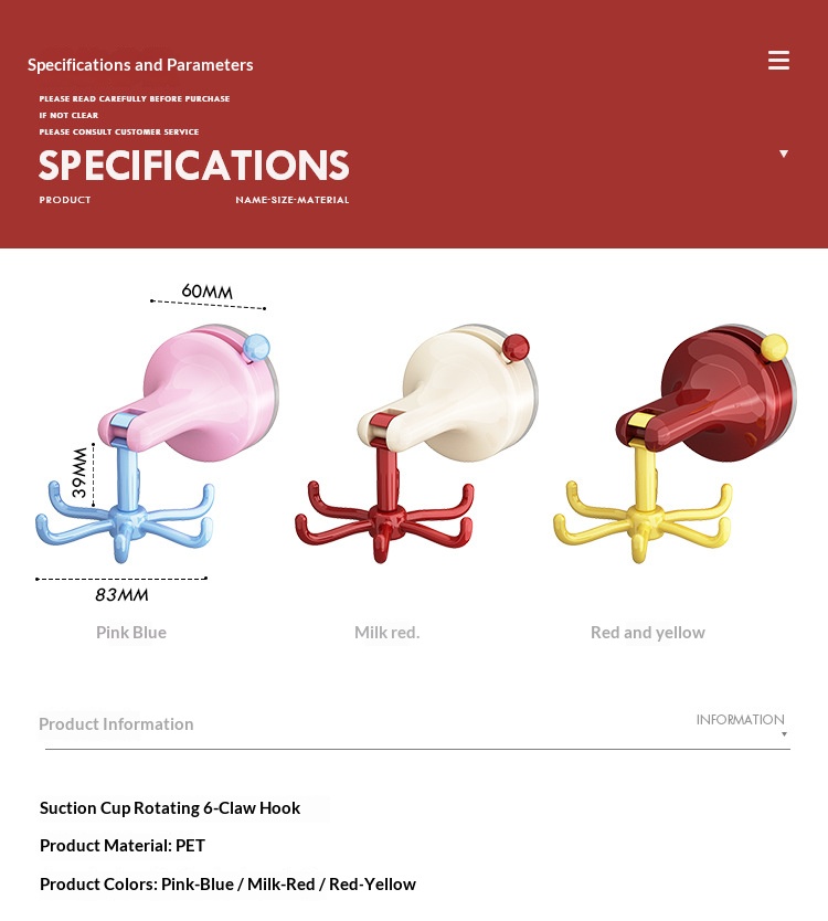 Saugnapf-Drehhaken für die Küc – Commercial Kitchen Rack Bewertung und Preis