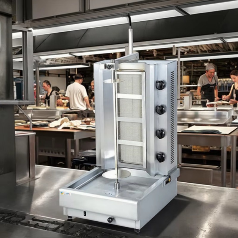4-Brenner Shawarma-Maschine Dö – Kebab Shawarma Machine Bewertung und Preis