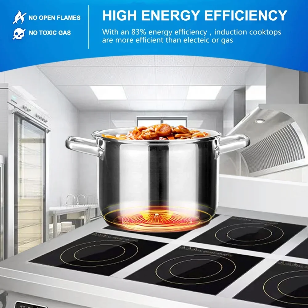 4-Brenner-flacher industrielle – Range Commercial Kitchen Bewertung und Preis