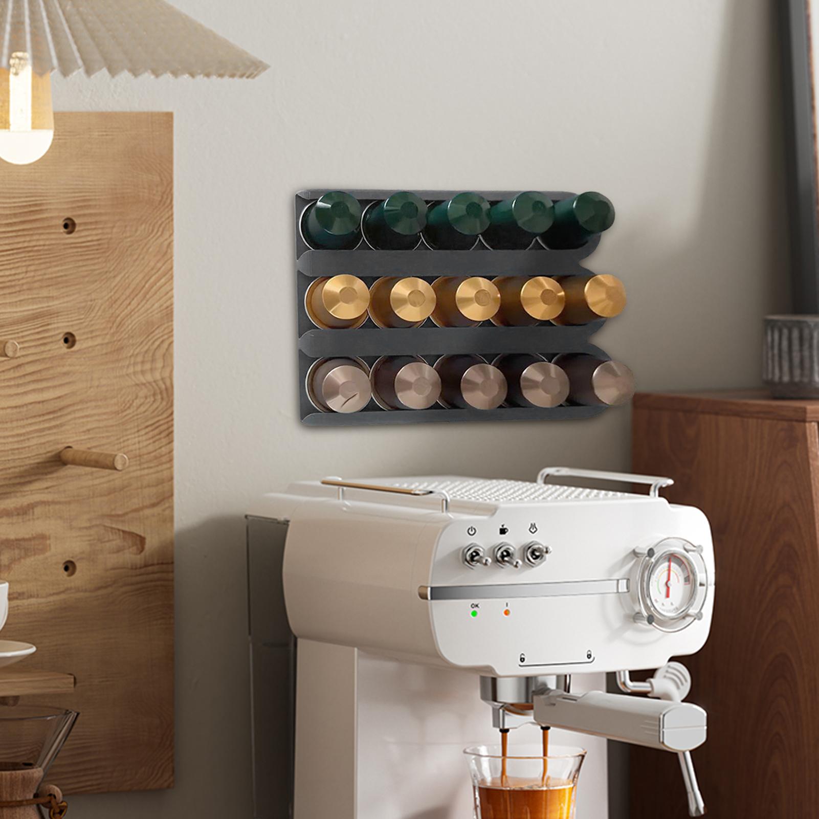 Kaffee Pod Lagerung Wand Monti – Commercial Kitchen Rack Bewertung und Preis