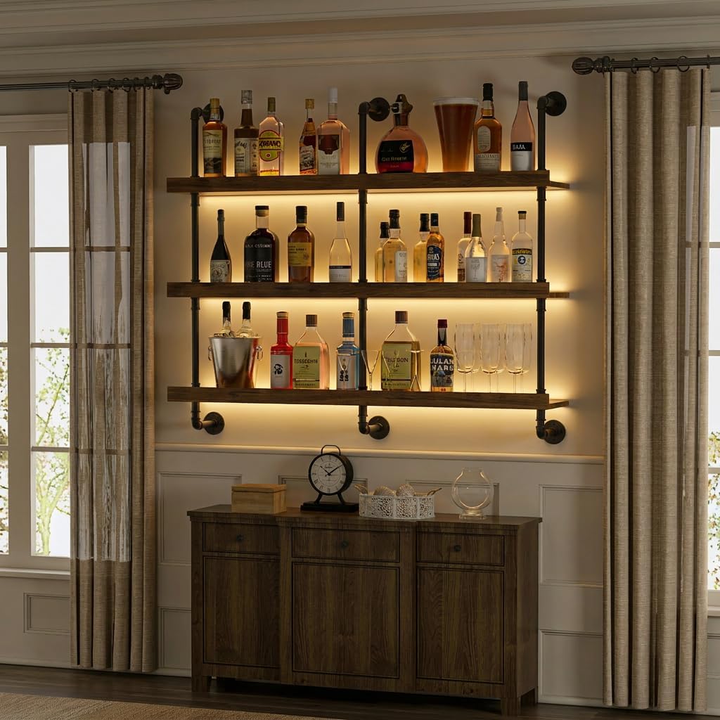 Wandmontiertes Weinregal mit L – Commercial Kitchen Rack Bewertung und Preis