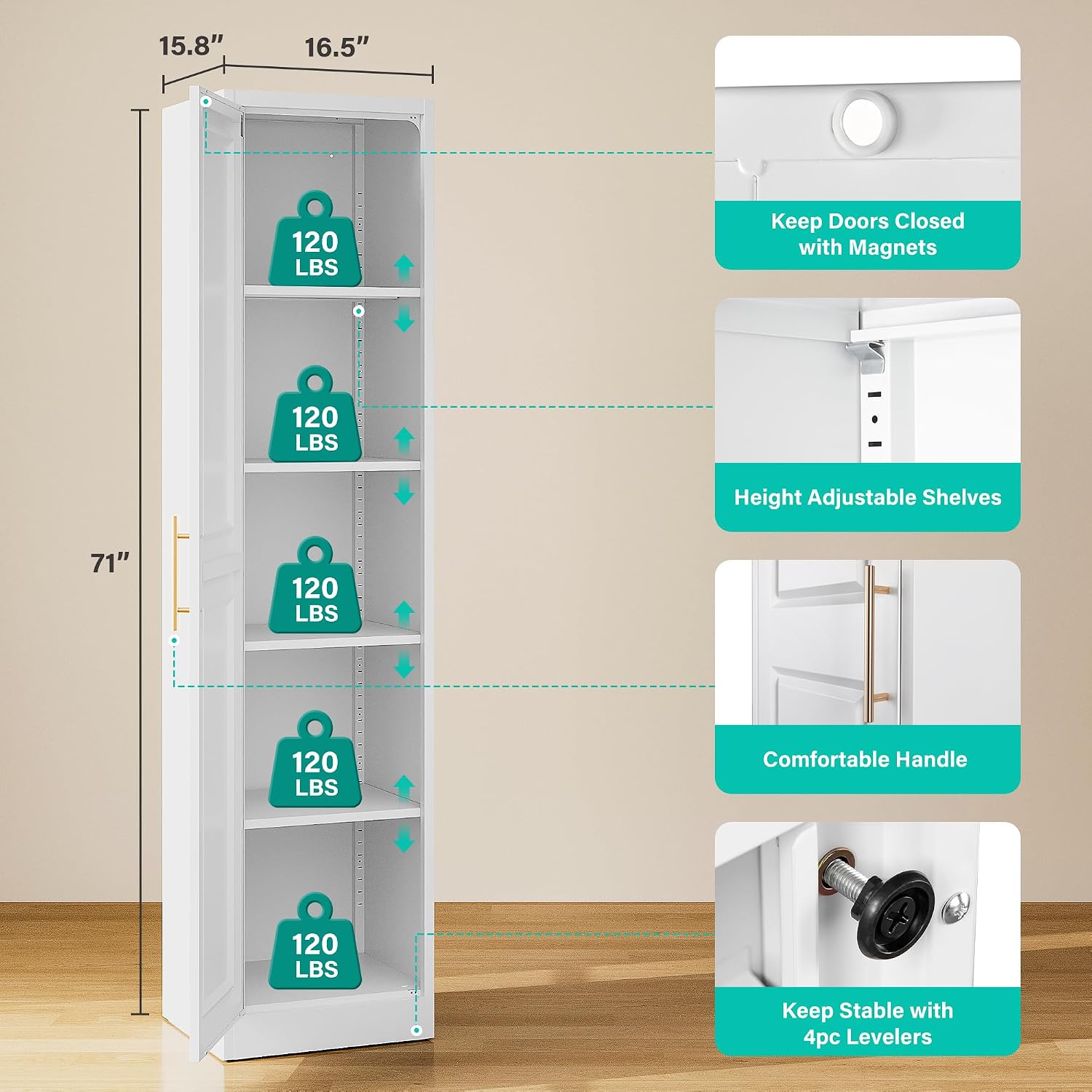 Hoher, schmaler Aufbewahrungss – Commercial Kitchen Rack Bewertung und Preis