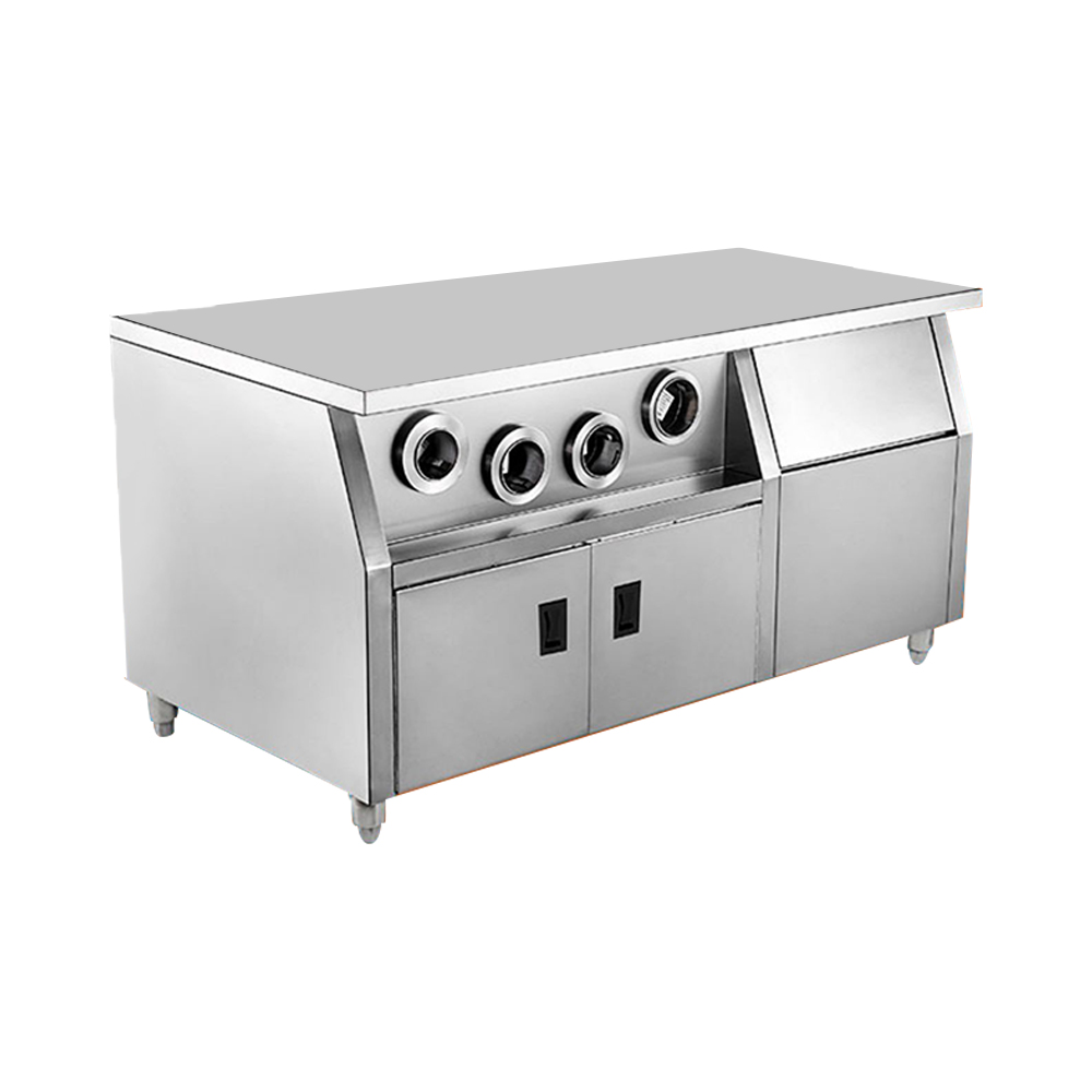 Edelstahl-Fast-Food & Restaura – Commercial Kitchen Bench Bewertung und Preis