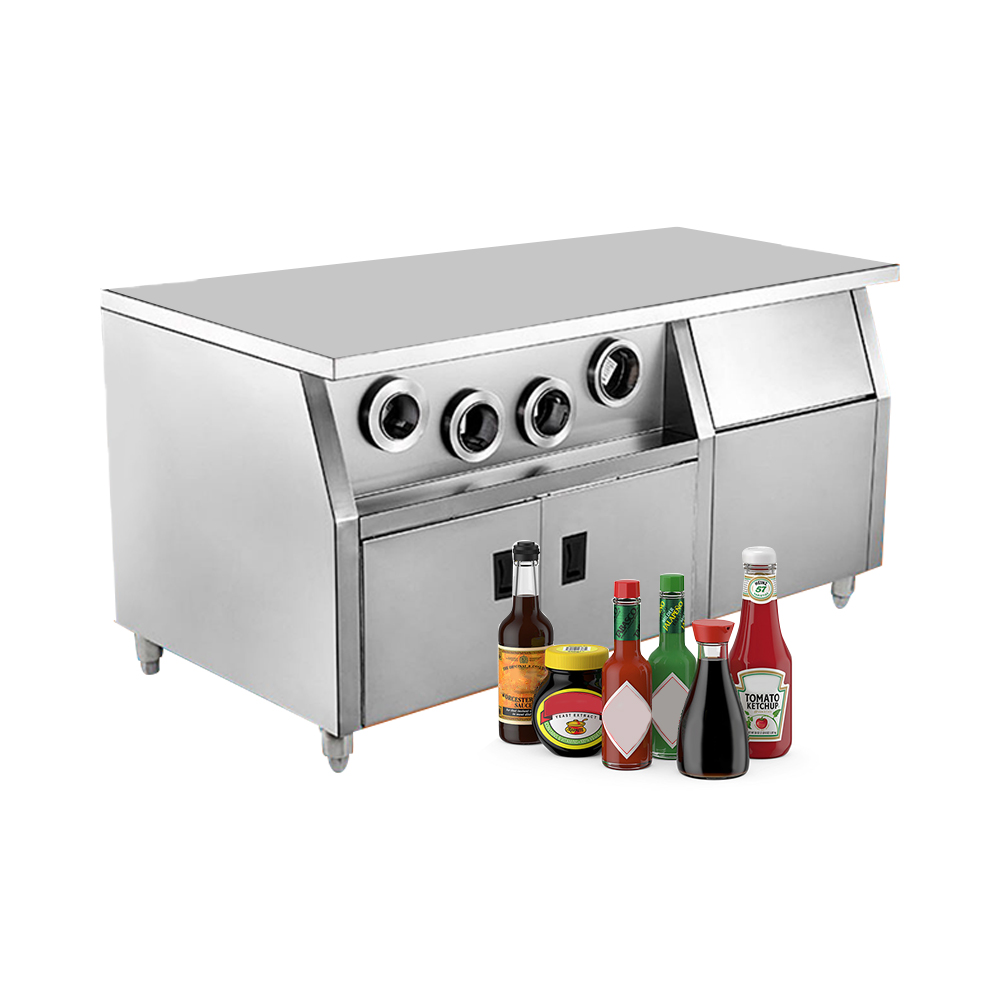 Edelstahl-Fast-Food & Restaura – Commercial Kitchen Bench Bewertung und Preis
