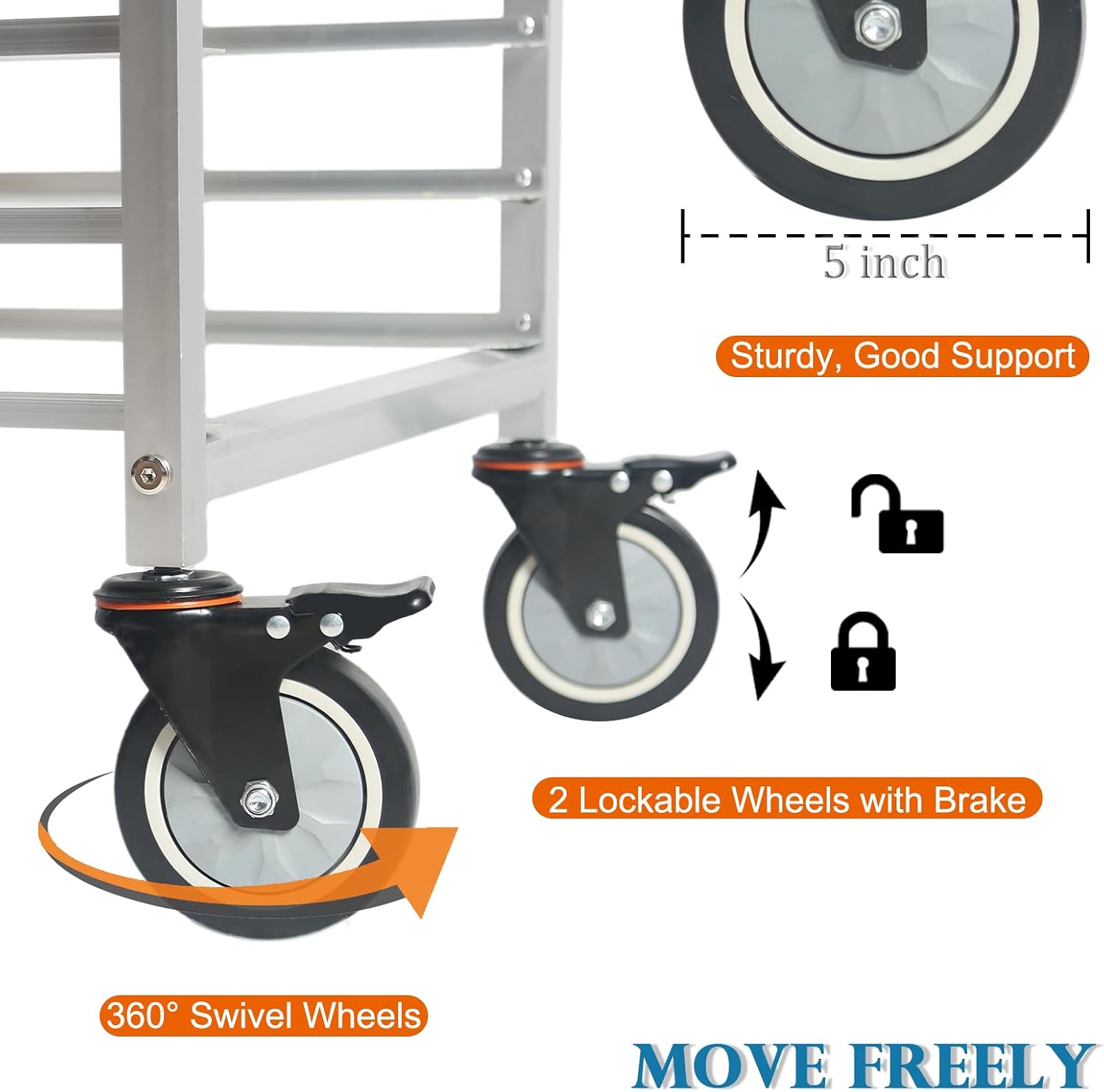 Kommerzieller 20-stufiger Edel – Commercial Kitchen Rack Bewertung und Preis