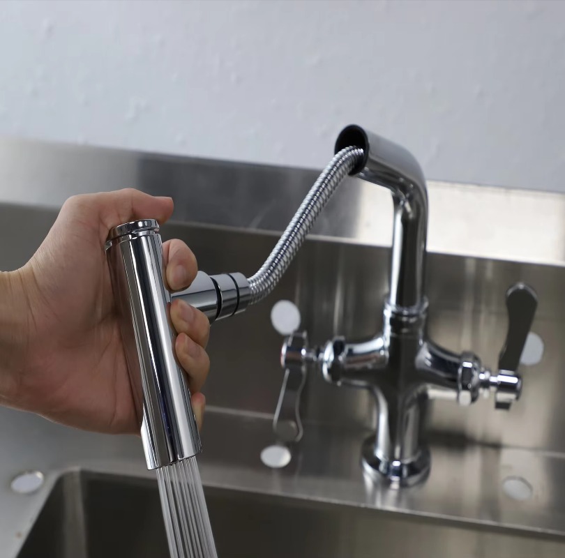 Hochwertiger Doppelgriff-Arbei – Commercial Quality Kitchen Faucet Bewertung und Preis