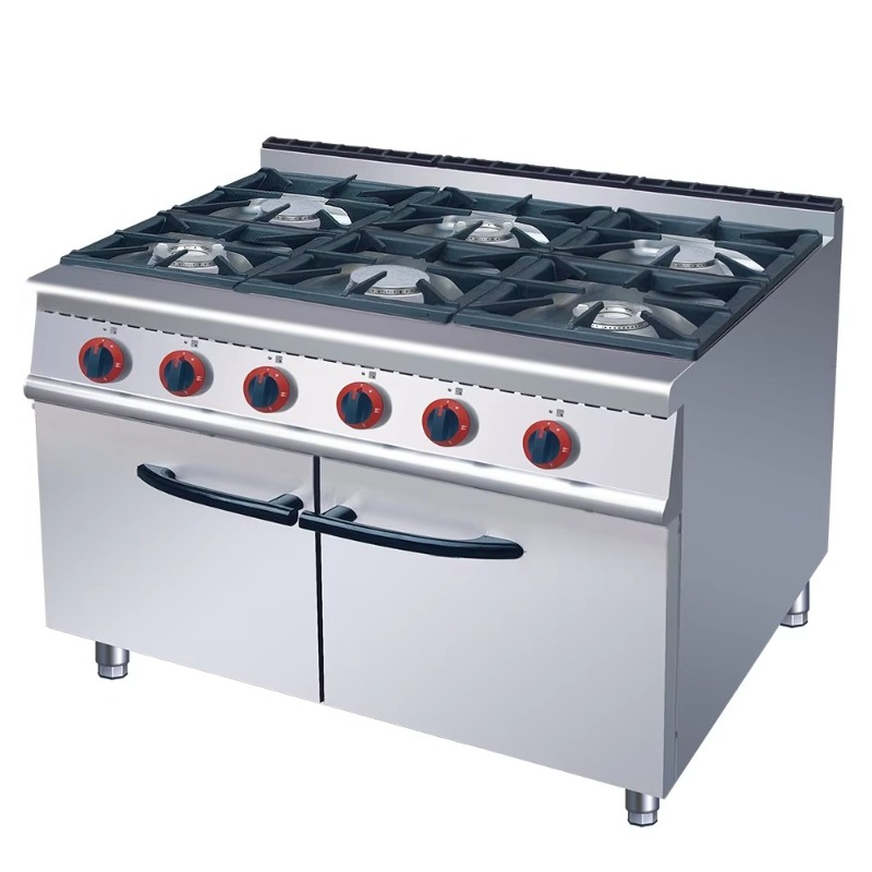 Standard 6-Brenner Gewerbliche – Range Commercial Kitchen Bewertung und Preis
